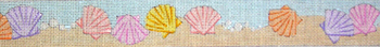 B206 Scallop Beach 18 Mesh Belt Jane Nichols Needlepoint