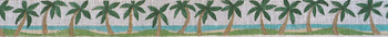 B530 Palm Beach 18 Mesh Belt Jane Nichols Needlepoint