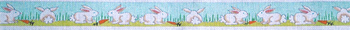 B568 Bunnies 18 Mesh Belt Jane Nichols Needlepoint