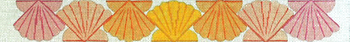 B787 Scallop Shell 18 Mesh Belt Jane Nichols Needlepoint