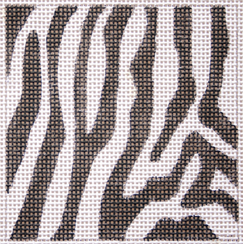 C085 Zebra Skin 4 x 4 13 Mesh Jane Nichols Needlepoint