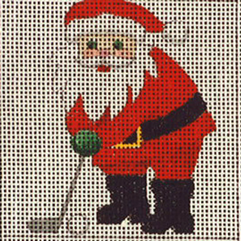 C112 Santa-Putt 4 x 4 13 Mesh Jane Nichols Needlepoint