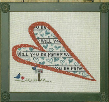Uber Valentine 121 x 98 with charm by Bent Creek 10-1206