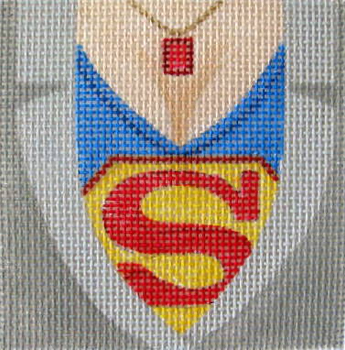 C1867 Super Who?? 4 x 4 13 Mesh Jane Nichols Needlepoint