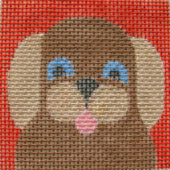 K9 Dog 4 x 4  10 Mesh Kid & Beginner Jane Nichols Needlepoint