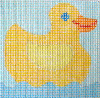 K15 Rubber Duck 4 x 4  10 Mesh Kid & Beginner Jane Nichols Needlepoint