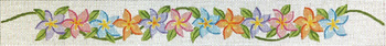 L774 Star Flowers 13 Mesh 2.5 x 20 Luggage Straps  Set of 3 Jane Nichols Needlepoint