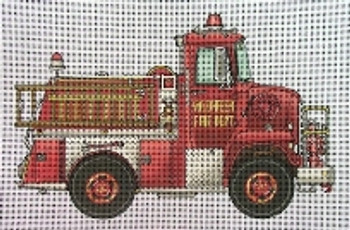 TB-PV02 Volunteer Fire Truck 18 Mesh Two Bananas Art PUBLIC TRANSPORTATION