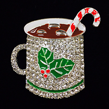 Christmas:  Hot Chocolate Needle Minder Big Buddy The Meredith Collection ( Formerly Elizabeth Turner Collection)