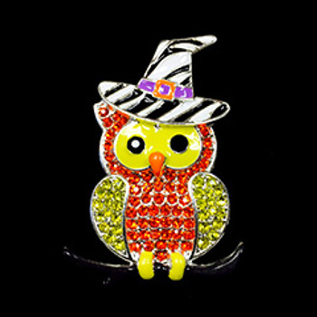 Halloween Owl Needle Minder Big Buddy The Meredith Collection ( Formerly Elizabeth Turner Collection)