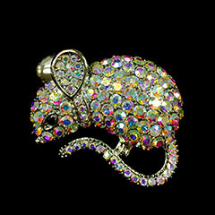 The Meredith Collection Animal:  Mouse Needle Minder Big Buddy