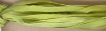 Silken Ribbon 7mm 045 Chartreuse  Thread Gatherer
