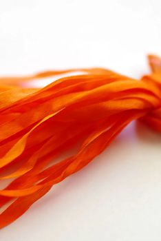 SR4 199 Orange Grove 4mm Silken Ribbon Thread Gatherer SR4 199 Orange Grove 4mm Silken Ribbon Thread Gatherer