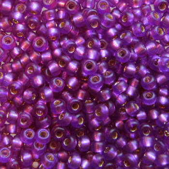 #BDS-F27 Size 11 Frosted Purple Beads Sundance Designs