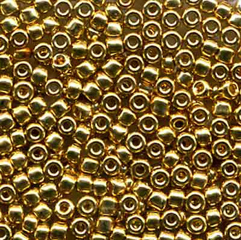 #BDS-465 Size 11 Real Gold Beads Sundance Designs