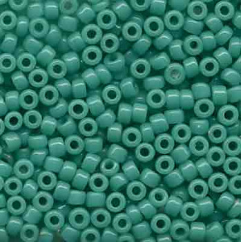 #BDS-412D Size 11 Opaque Turquoise Beads Sundance Designs