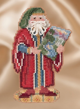 MH201632 Mill Hill Santa Ornament Kit Renaissance Florence Santa (2016)