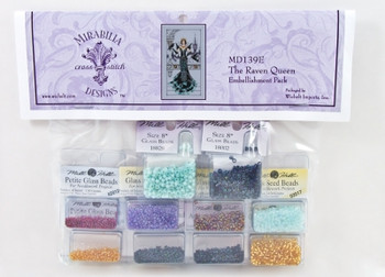 MD139E Mirabilia Designs The Raven Queen  Embellishment Pack Only 15-1891 