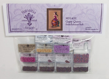 MD142E Mirabilia Designs Gypsy Queen  Embellishment Pack 16-1010