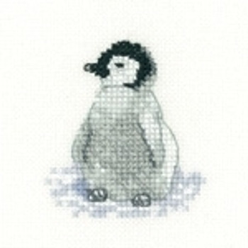 HCK1319A Heritage Crafts Kit Penguin Chick - Little Friends Collection by Valerie Pfeiffer and Susan Ryder