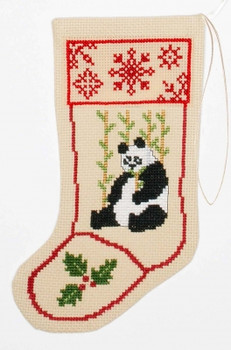 PC866 The Posy Collection Panda Stocking Ornament