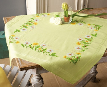 PNV149953 Vervaco Dandelions Tablecloth