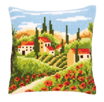 PNV144846 Vervaco Tuscan Landscape Cushion