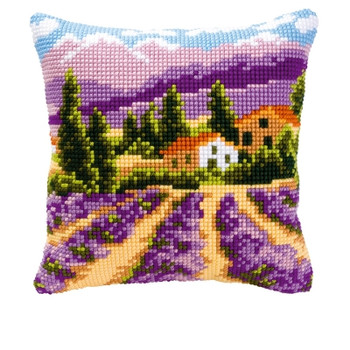 PNV8637 Vervaco Lavender Field Cushion