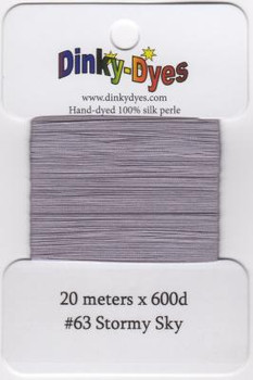 SP-600-63 Stormy Sky Dinky-Dyes Silk Perle