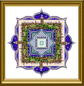 CHAT179 The Marrakech Night - small mandala Châtelaine Designs