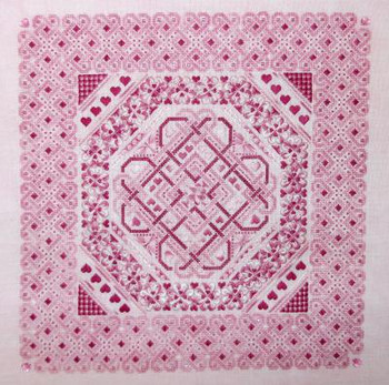 NE037 Celtic Romance Stitch Count: 215 x 215 With Silk Pack Northern Expressions