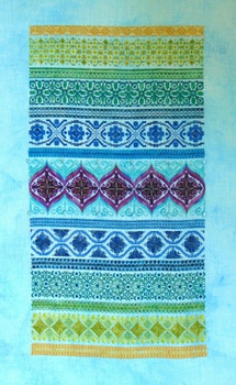NE048 Peacock Band Sampler 179w x 318h Northern Expressions 16-1797