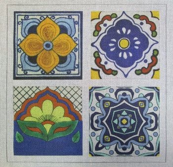 70647 Talavera Tile #1 Ethnic 114 x 14 18 Mesh Unique New Zealand Designs