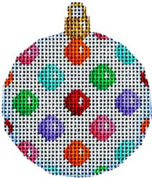 CT-1478 Multi-Coin Dot Mini Ball  2.25x2.5 18 Mesh Associated Talents 