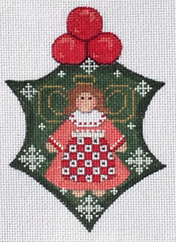 WTP-17 Angel Holly 3 ½ x 5 18 Mesh Danji Designs CH Designs