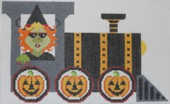 473A Halloween Train - Engine 4.75 x 8 18 Mesh NEEDLEDEEVA