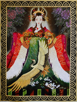 1072 Xin Xin (Spiritual Heart)  22 x 30  18 Mesh Lani Enterprises 