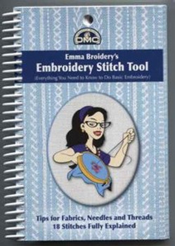 DMC Emma Broidery's Embroidery Stitch Tool Book