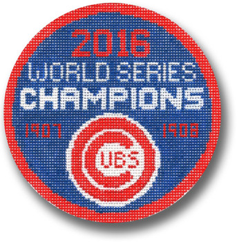 1048 Cubs - World Series Champions 4.5 “ Rd. 18 CBK Designs Keep Your Pants On 