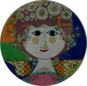 173	Rosenthal Angel	10" Diameter 	18 Mesh Tapestry Fair