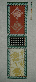 151	Damask Eyeglass Case	3.5x14  	18  Mesh Tapestry Fair