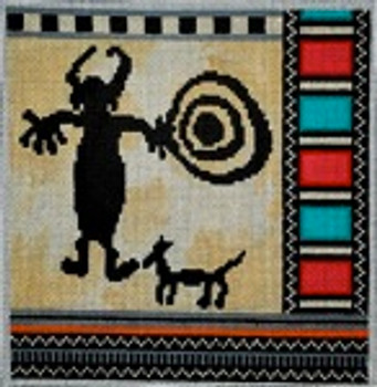 417	Rock Art 5	8x8		13 Mesh Tapestry Fair