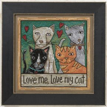 ST150202 Mill Hill Sticks Kit Love Me Love My Cat (2010)