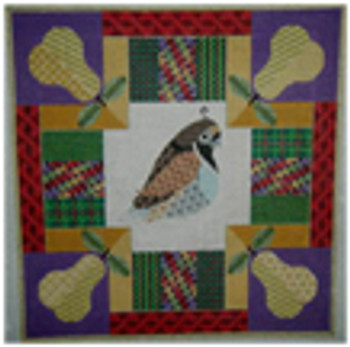 1061 Partridge & Pears Quilt	11.5x11.5	18  Mesh Tapestry Fair