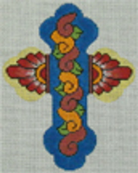 1046	Talavera Cross #1	9x11.5	 13 Mesh Tapestry Fair