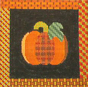 1039 Quilted Pumpkin 8.5x8.5	13  Mesh Tapestry Fair