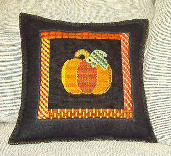 1039 Quilted Pumpkin 8.5x8.5	13  Mesh Tapestry Fair