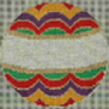1022 B - Jeweled Ornament - blank name	4.5d	13  Mesh Tapestry Fair