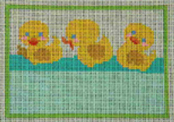 1015	B - Room Sign - Ducks	4.25x6.25 13  Mesh Tapestry Fair