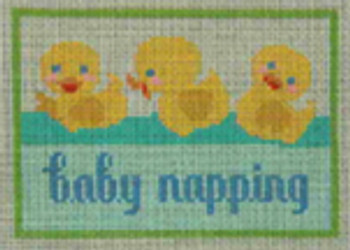 1015	Baby Napping - Ducks	4.25x6.25 13  Mesh Tapestry Fair